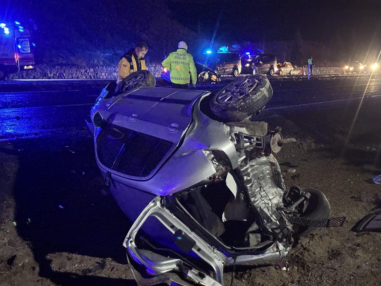 Nevşehir'de facia gibi kaza: 3 vatandaş hayatını kaybetti, 6 yaralı