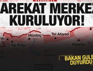 Ortak harekat merkezi kuruluyor! Milli Savunma Bakanı duyurdu!