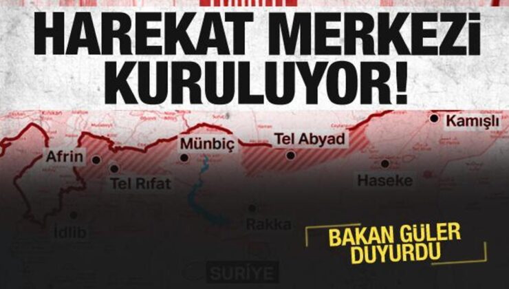 Ortak harekat merkezi kuruluyor! Milli Savunma Bakanı duyurdu!