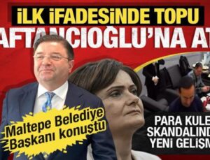 ‘Para sayma’ görüntüleri! Maltepe Belediye Başkanı Ali Kılıç topu Kaftancıoğlu’na attı!