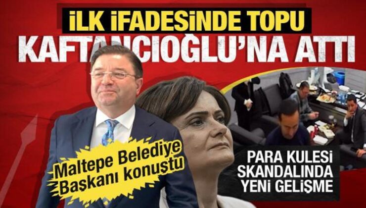 ‘Para sayma’ görüntüleri! Maltepe Belediye Başkanı Ali Kılıç topu Kaftancıoğlu’na attı!