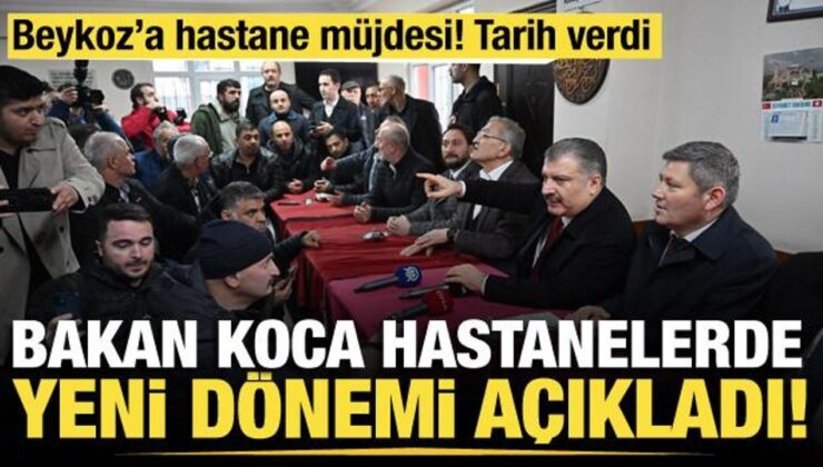 Sağlık Bakanı Koca: Beykoz’a 800 yataklı hastane yapılacak