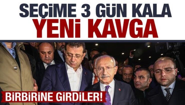 Seçime 3 gün kala CHP’de kaos! Kılıçdaroğlu ve İmamoğlu kavgası
