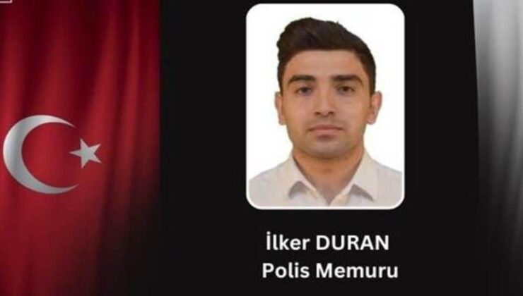 Şırnak’ta acı haber: 1 polis şehit oldu!