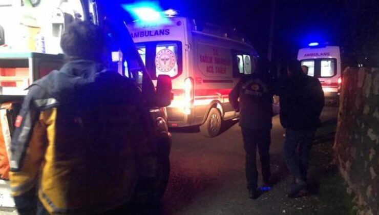 Sobadan sızan gaz 4 kişilik aileyi zehirledi