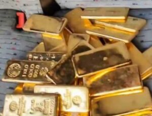 Son dakika: 88 kilo kaçak külçe altın ele geçirildi!