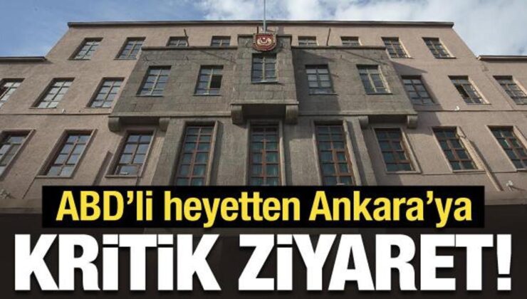 Son Dakika: ABD’li heyetten Ankara’ya F-16 ziyareti!