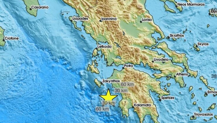 Son dakika haberi Yunanistan'da peş peşe depremler!