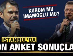 Son İstanbul anketi açıklandı! Murat Kurum mu, Ekrem İmamoğlu mu?