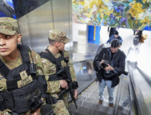 Suç artışı engellenemiyordu: ABD'de Ulusal Muhafızlar metrolarda