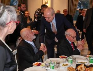 TBMM Başkanı Kurtulmuş, Darülaceze sakinleriyle iftar yaptı