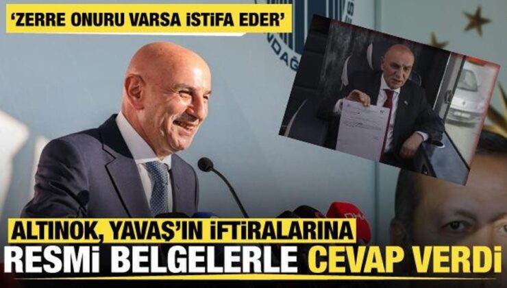 Turgut Altınok, Antalya’da 600 dairesi olduğu iddialarına resmi belgelerle cevap verdi