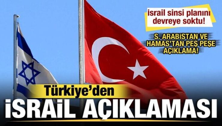 Türkiye’den son dakika İsrail açıklaması! İsrail sinsi planını devreye sokmuştu