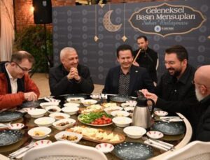 Tuzla Belediye Başkanı Yazıcı, sahurda gazetecilerle buluştu
