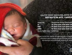 UMED Gazze’deki masumların sığındığı Refah için acil yardım kampanyası başlattı