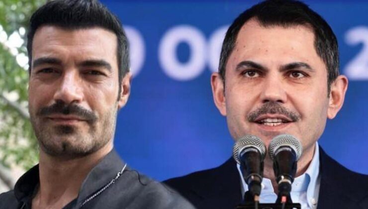 Ünlü oyuncudan tepki çeken ‘Murat Kurum’ hareketi