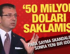 Yeni skandal! ’50 Milyon Doları saklamış!’