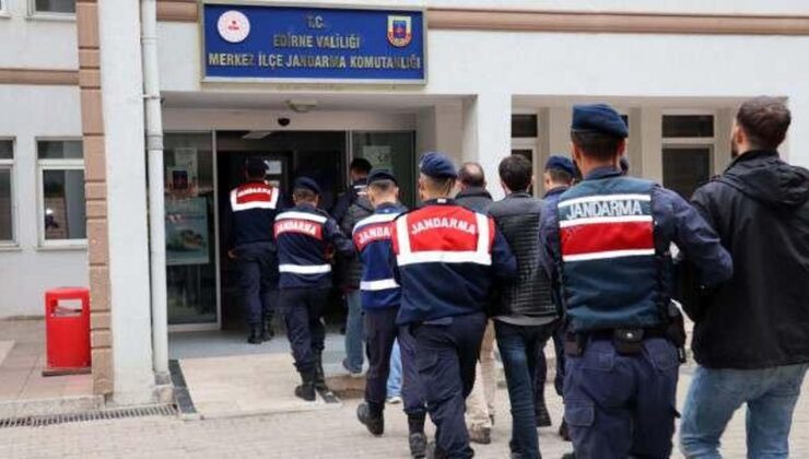 Yunanistan’a kaçmak isteyen 5 terör şüphelisi yakalandı