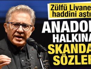 Zülfü Livaneli haddini aştı! Anadolu halkına skandal sözler