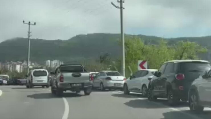 1 günde 20 bin araç gelince ilçeye girişler kapatıldı