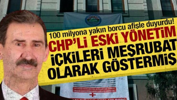 100 milyona yakın borcu afişle duyurdular! İçkileri meşrubat olarak faturalandırmışlar