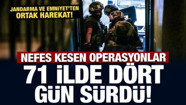 71 ilde ‘Mercek-16’ operasyonu: 912 silah ele geçirildi!