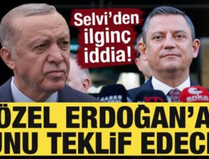 Abdülkadir Selvi’den ilginç iddia! Özel’in Erdoğan’a teklifi bu olacak