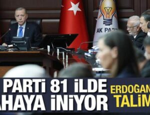 AK Parti sahaya iniyor: Erdoğan’a rapor sunulacak