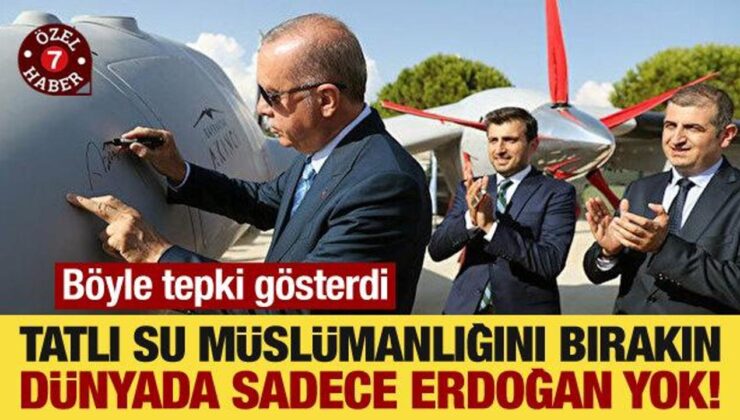 Aktaş’tan tepki: Tatlı su Müslümanlığını bırakın! Dünyada sadece Erdoğan yok