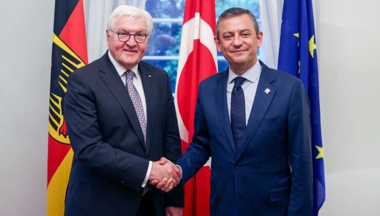 Almanya Cumhurbaşkanı Steinmeier, CHP Genel Başkanı Özel'i kabul etti