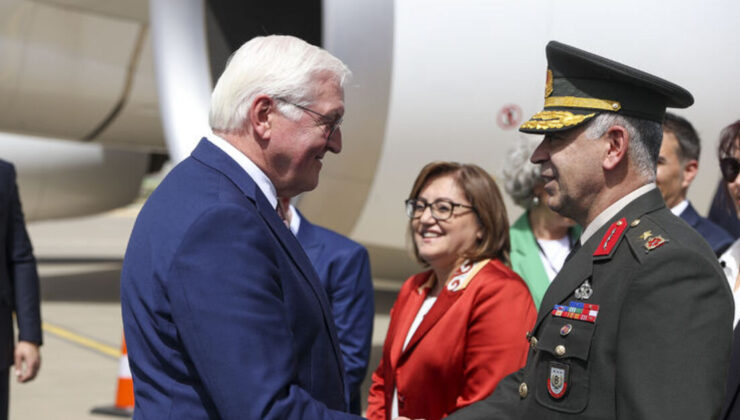 Almanya Cumhurbaşkanı Steinmeier Gaziantep'te