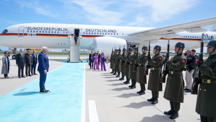 Almanya Cumhurbaşkanı Steinmeier, İstanbul'a geldi