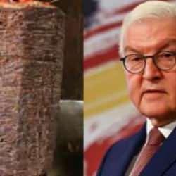Steinmeier, Türkiye'ye 60 kiloluk döneriyle gelecek