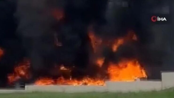 Ankara’da fabrika yangını!