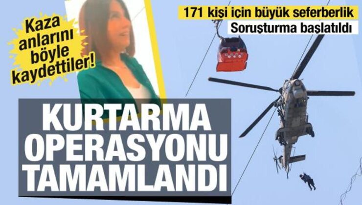 Antalya’da teleferik kazasında son dakika haberi: Soruşturma açıldı