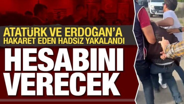Atatürk ve Erdoğan’a hakaret eden DEM Partili gözaltına alındı