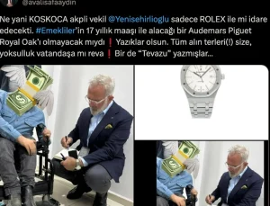 Bahadır Yenişehirlioğlu bu kez 2 Milyonluk saatle gündemde!