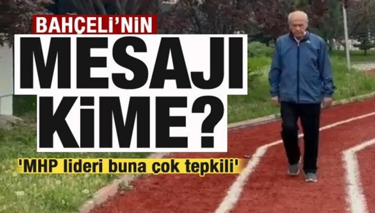 Bahçeli Ferdi Tayfur’la kime mesaj verdi? ‘MHP lideri buna çok tepkili’