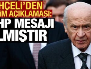 Bahçeli’den seçim açıklaması: Değerlendirme için kolları sıvadık