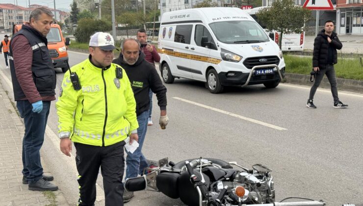 Bartın’da feci kaza: Motosiklet sürücüsü öldü
