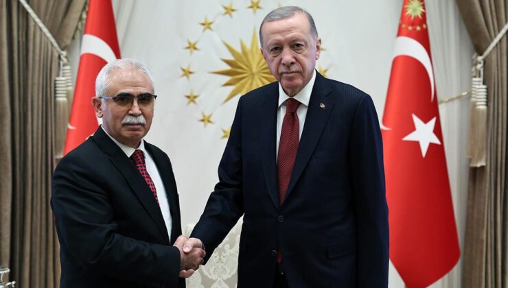 Başkan Erdoğan, AYM Başkanı’nı kabul etti