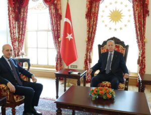 Başkan Erdoğan, TBMM Başkanı Kurtulmuş’u kabul etti