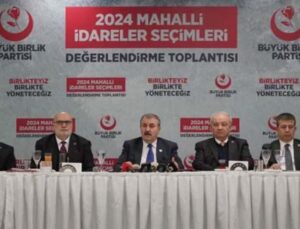 BBP Lideri Mustafa Destici’den YSK’nın Van kararına tepki