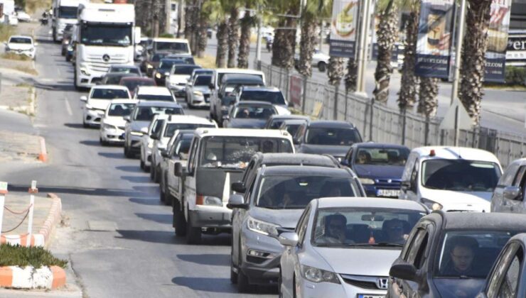 Bodrum’a son 48 saatte 30 binden fazla araç giriş yaptı