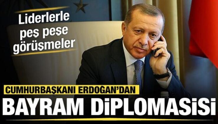 Cumhurbaşkanı Erdoğan Berdimuhammedov ile görüştü