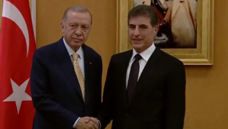 Cumhurbaşkanı Erdoğan Irak ziyaretinin ikinci durağı Erbil'de