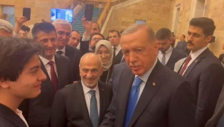 Cumhurbaşkanı Erdoğan Meclis’te milletvekilleriyle bir araya geldi