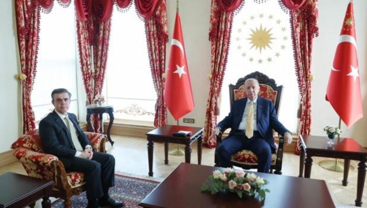 Cumhurbaşkanı Erdoğan, Mücahit Ören’i kabul etti