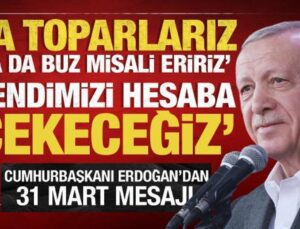 Cumhurbaşkanı Erdoğan’dan seçim değerlendirmesi! ‘Kendimizi hesaba çekeceğiz’