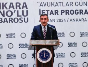 Cumhurbaşkanı Yardımcısı Cevdet Yılmaz: Adalet milletin hak kapısı olmalıdır